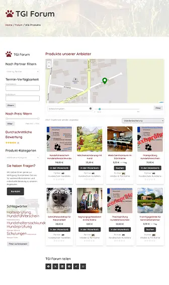 Sympic Webdesign - TGI Kalme Referenz Multihändler Portal